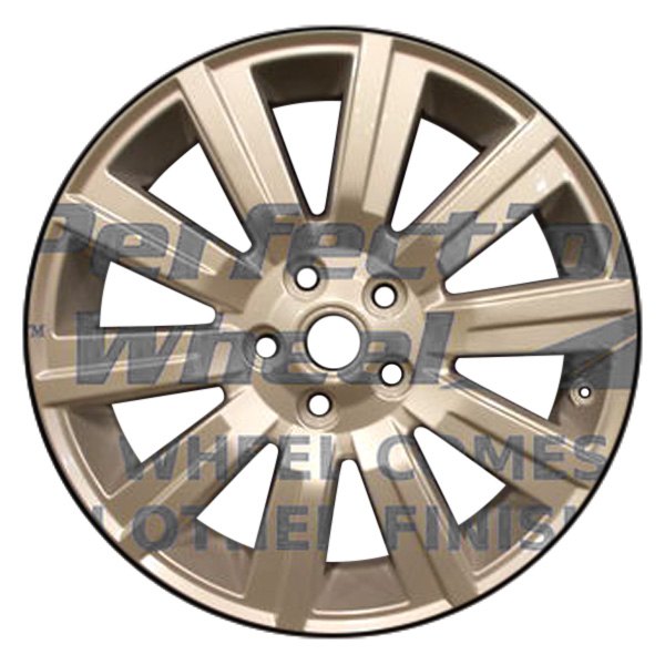 Perfection Wheel® - 19 x 8 10 I-Spoke Sparkle Silver Full Face Alloy Factory Wheel (Refinished)