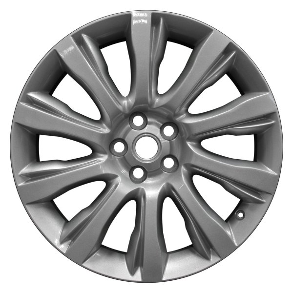 Perfection Wheel® - 21 x 9.5 10 I-Spoke Sparkle Silver Full Face Alloy Factory Wheel (Refinished)