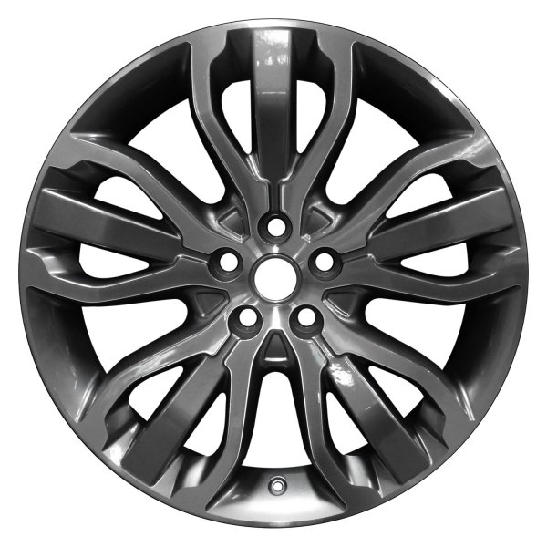 Perfection Wheel® - 21 x 9.5 5 W-Spoke Medium Charcoal Machined Alloy Factory Wheel (Refinished)