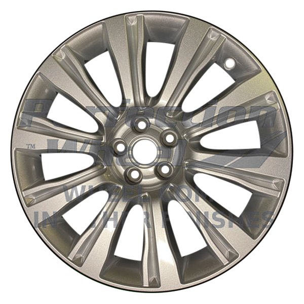 Perfection Wheel® - 19 x 8 10 I-Spoke Sparkle Silver Full Face Alloy Factory Wheel (Refinished)