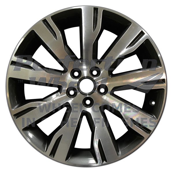 Perfection Wheel® - 19 x 8 9-Spoke Sparkle Silver Full Face Alloy Factory Wheel (Refinished)