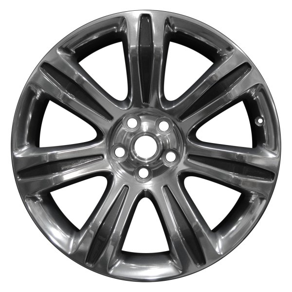 Perfection Wheel® - 21 x 9.5 7 I-Spoke Dark Metallic Charcoal Polish Alloy Factory Wheel (Refinished)