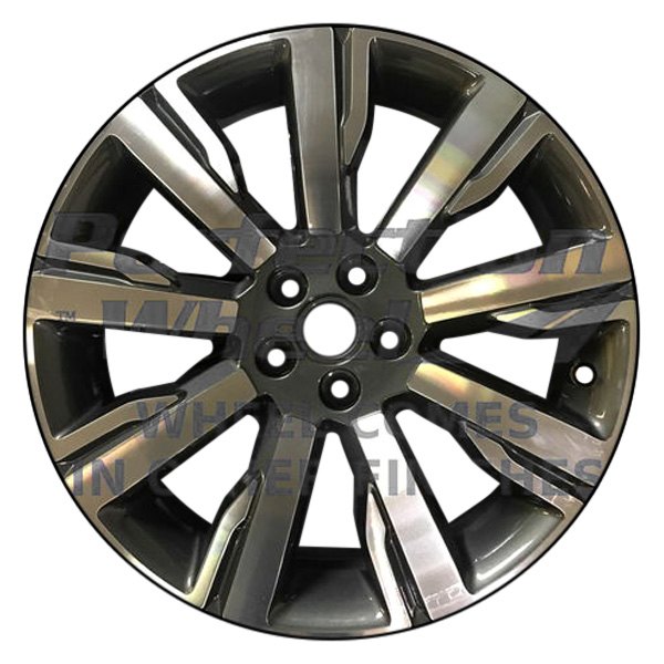 Perfection Wheel® - 19 x 8 9 I-Spoke Dark Granite Metallic Machined Bright Alloy Factory Wheel (Refinished)