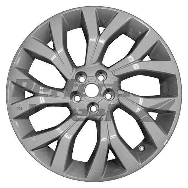Perfection Wheel® - 21 x 9.5 7 Y-Spoke Medium Metallic Charcoal Full Face PIB Alloy Factory Wheel (Refinished)
