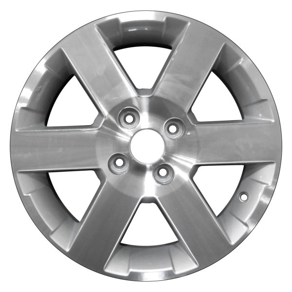 Perfection Wheel® - 15 x 6 6 I-Spoke Bright Medium Silver Machined Alloy Factory Wheel (Refinished)
