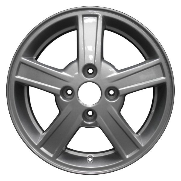 Perfection Wheel® - 16 x 6 5-Spoke Sparkle Silver Full Face Alloy Factory Wheel (Refinished)