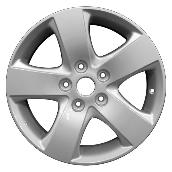 Perfection Wheel® - 16 x 6.5 5-Spoke Bright Medium Silver Full Face Alloy Factory Wheel (Refinished)