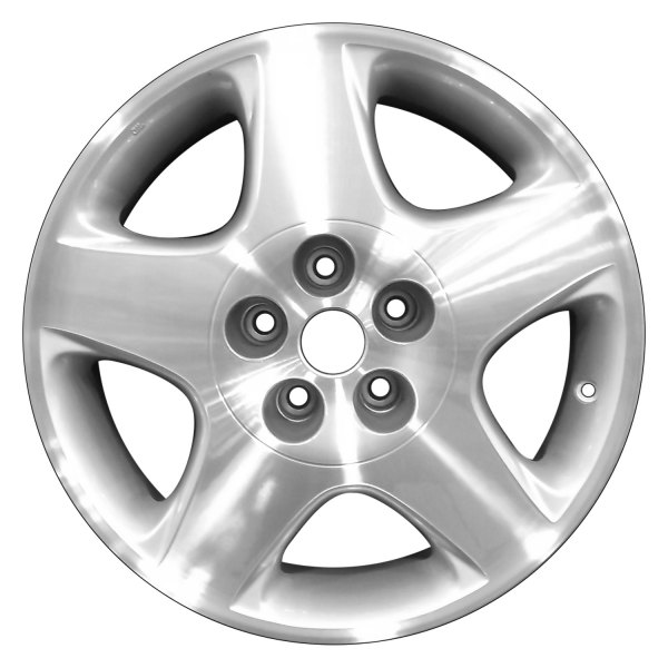 Perfection Wheel® - 17 x 7.5 5-Spoke Medium Silver Machined Alloy Factory Wheel (Refinished)