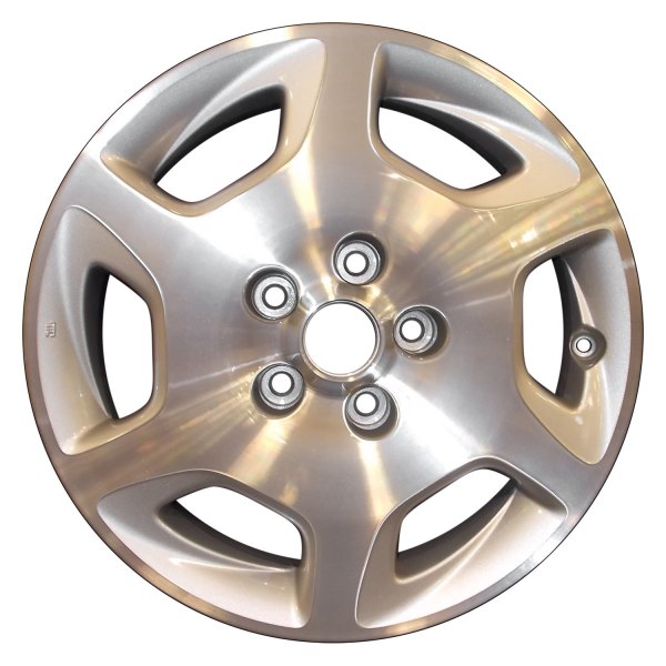 Perfection Wheel® - 16 x 6.5 6 Spiral-Spoke Metallic Silver Machined Alloy Factory Wheel (Refinished)
