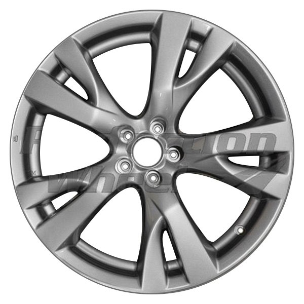 Perfection Wheel® - 20 x 9 Double 5-Spoke Medium Sparkle Silver Full Face Alloy Factory Wheel (Refinished)
