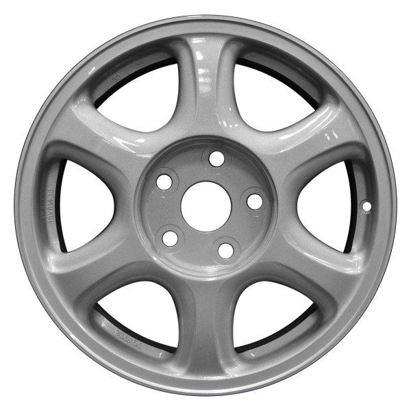 Perfection Wheel® - 16 x 6.5 6 I-Spoke Bright Medium Silver Machine Before Painting Alloy Factory Wheel (Refinished)