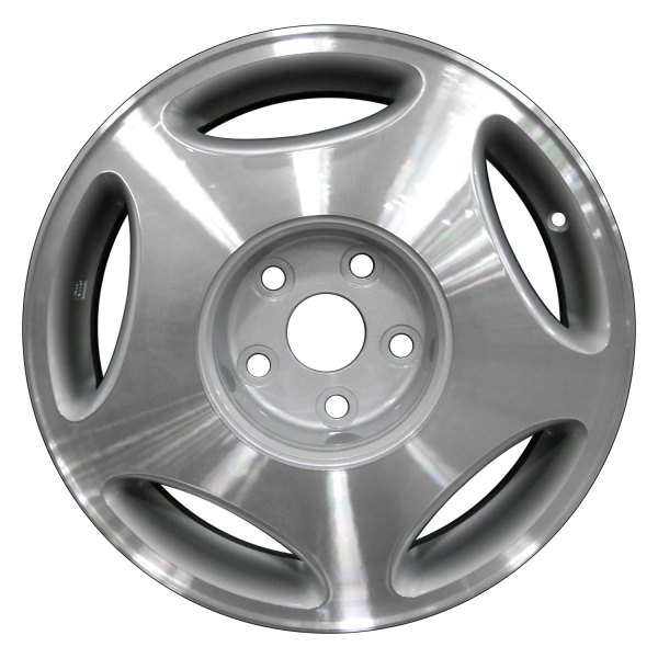 Perfection Wheel® - 16 x 7 5-Slot Medium Silver Machined Alloy Factory Wheel (Refinished)