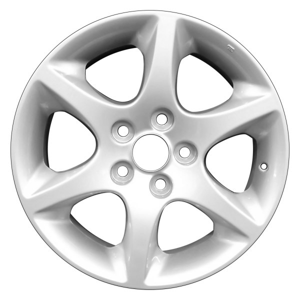 Perfection Wheel® - 16 x 7.5 6 I-Spoke Bright Medium Silver Full Face Alloy Factory Wheel (Refinished)