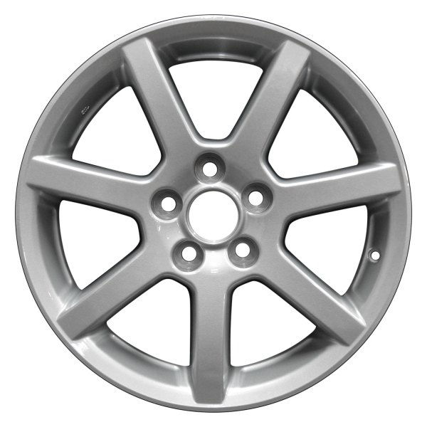 Perfection Wheel® - 17 x 8 7 I-Spoke Medium Silver Full Face Alloy Factory Wheel (Refinished)