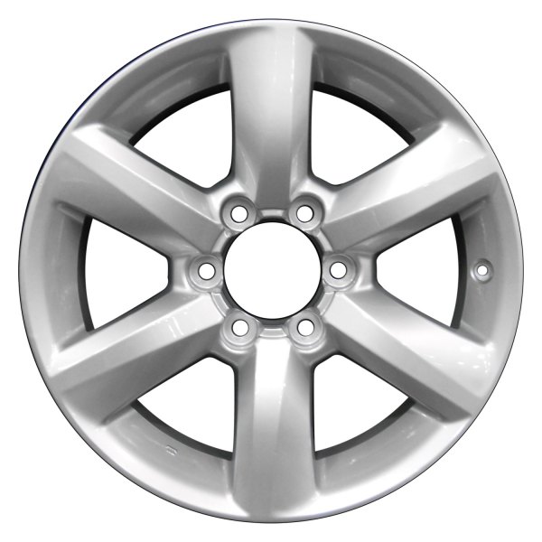 Perfection Wheel® - 18 x 7.5 6 I-Spoke Bright Medium Silver Full Face Alloy Factory Wheel (Refinished)