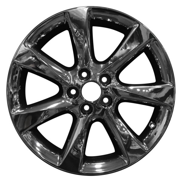 Perfection Wheel® - 19 x 7.5 7 Turbine-Spoke PVD Bright Full Face Alloy Factory Wheel (Refinished)