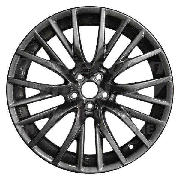 Perfection Wheel® - 20 x 8 10 Y-Spoke GunMetal Charcoal Full Face Bright Alloy Factory Wheel (Refinished)