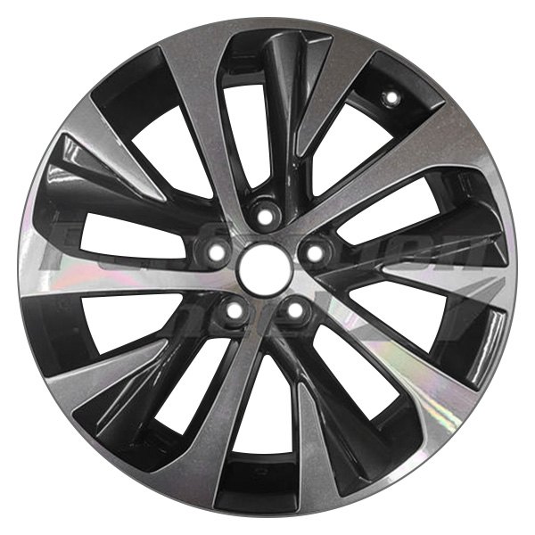 Perfection Wheel® - 18 x 8 10 I-Spoke Charcoal Machined Alloy Factory Wheel (Refinished)
