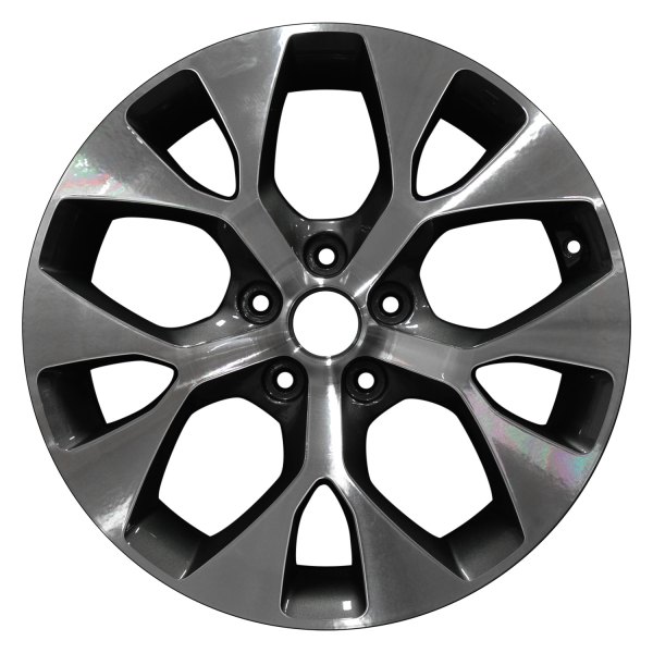 Perfection Wheel® - 18 x 7.5 5 Y-Spoke Dark Granite Metallic Machined Alloy Factory Wheel (Refinished)
