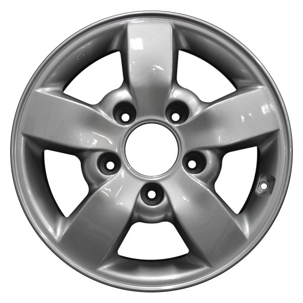 Perfection Wheel® - 16 x 7 5-Spoke Metallic Silver Full Face Alloy Factory Wheel (Refinished)
