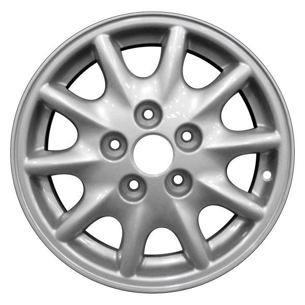 Perfection Wheel® - 15 x 6 10 I-Spoke Medium Silver Full Face Alloy Factory Wheel (Refinished)