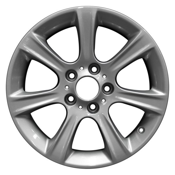 Perfection Wheel® - 14 x 5.5 5-Spoke Bright Medium Silver Full Face Alloy Factory Wheel (Refinished)