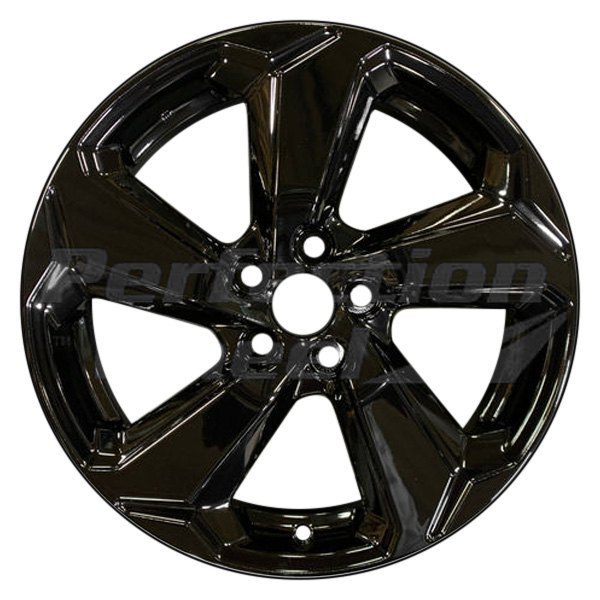 Perfection Wheel® - 18 x 7 5 Turbine-Spoke Gloss Black Full Face PIB Alloy Factory Wheel (Refinished)