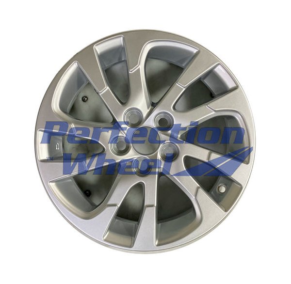Perfection Wheel® - 15 x 6.5 10 I-Spoke Fine Bright Silver Full Face Alloy Factory Wheel (Refinished)