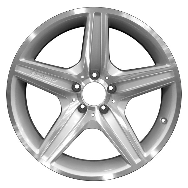 Perfection Wheel® - 18 x 9.5 5-Spoke Bright Fine Silver Machined Alloy Factory Wheel (Refinished)