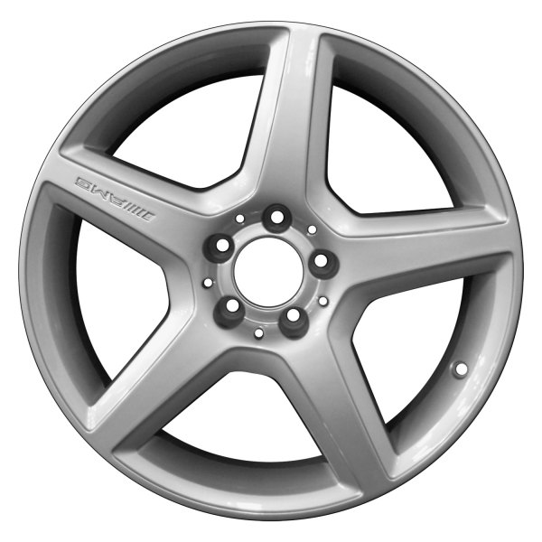 Perfection Wheel® - 18 x 8.5 5-Spoke Bright Fine Metallic Silver Full Face Alloy Factory Wheel (Refinished)