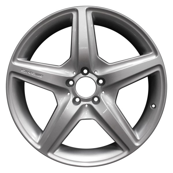 Perfection Wheel® - 20 x 8.5 5-Spoke Fine Bright Silver Full Face Alloy Factory Wheel (Refinished)