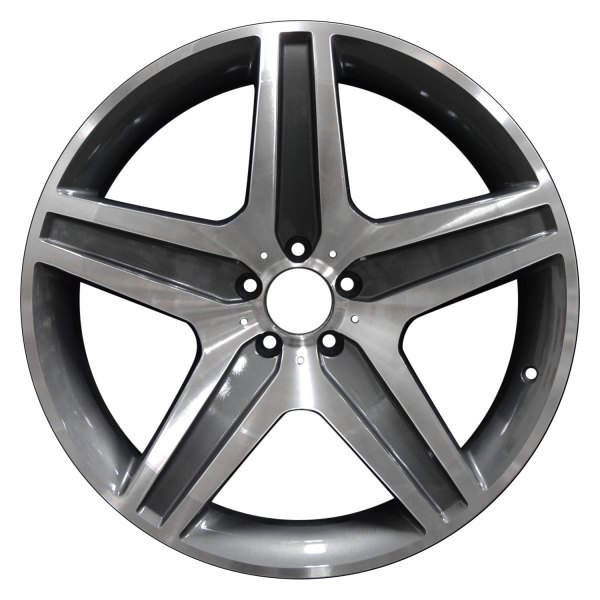 Perfection Wheel® - 21 x 10 5-Spoke Medium Charcoal Machined Alloy Factory Wheel (Refinished)