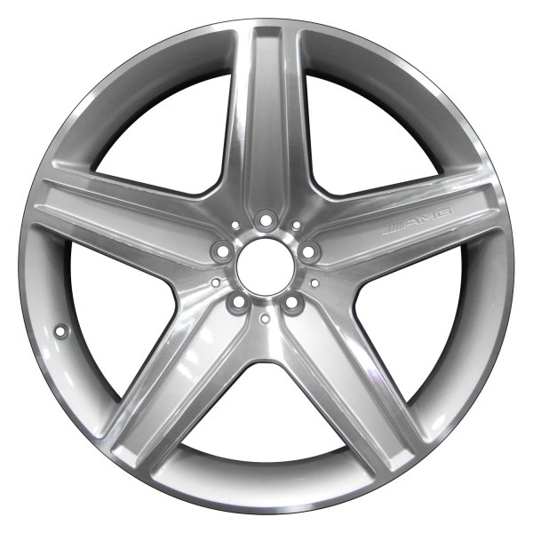 Perfection Wheel® - 21 x 10 5-Spoke Bright Fine Silver Machined Alloy Factory Wheel (Refinished)