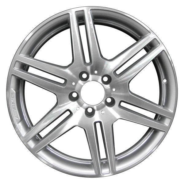 Perfection Wheel® - 18 x 8 6 Double I-Spoke Medium Silver Machined Alloy Factory Wheel (Refinished)