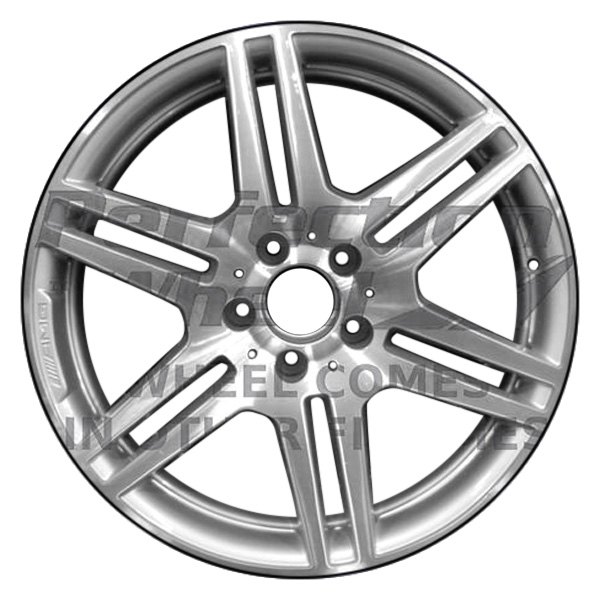 Perfection Wheel® - 18 x 9 5-Spoke Medium Metallic Charcoal Machined Alloy Factory Wheel (Refinished)