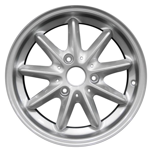 Perfection Wheel® - 15 x 4.5 9 I-Spoke Bright Medium Silver Full Face Alloy Factory Wheel (Refinished)