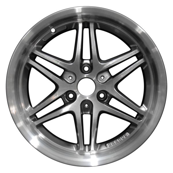 Perfection Wheel® - 17 x 7.5 6 Y-Spoke Medium Silver Machined Alloy Factory Wheel (Refinished)