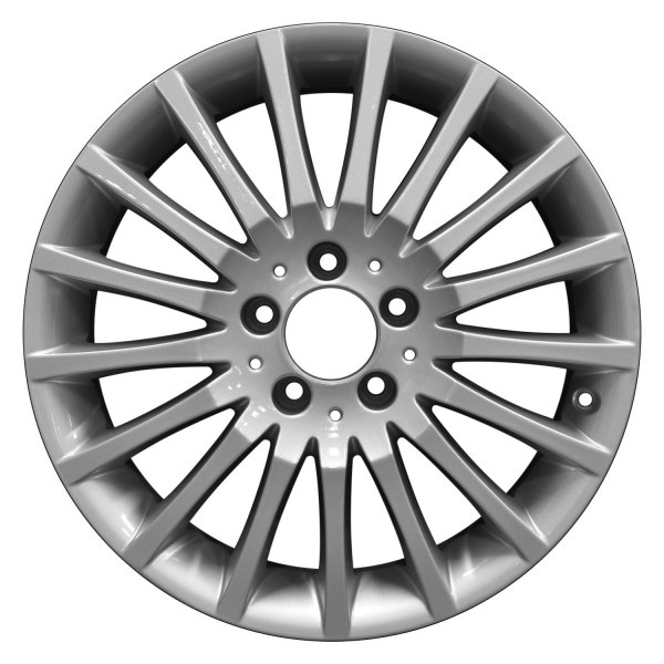 Perfection Wheel® - 17 x 7.5 17 I-Spoke Bright Fine Silver Full Face Alloy Factory Wheel (Refinished)