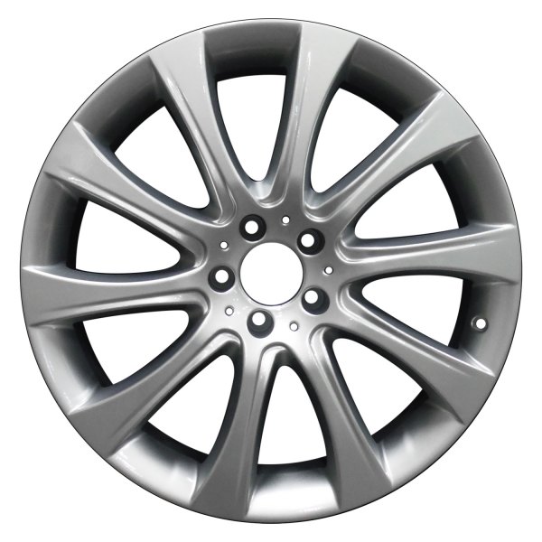 Perfection Wheel® - 20 x 9.5 10 Spiral-Spoke Hyper Bright Silver Full Face Alloy Factory Wheel (Refinished)