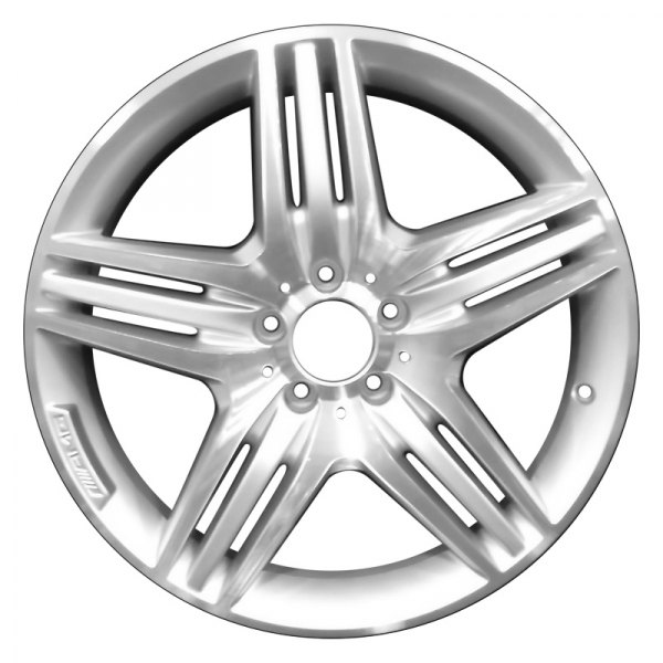 Perfection Wheel® - 19 x 8.5 5-Spoke Fine Bright Silver Full Face Alloy Factory Wheel (Refinished)