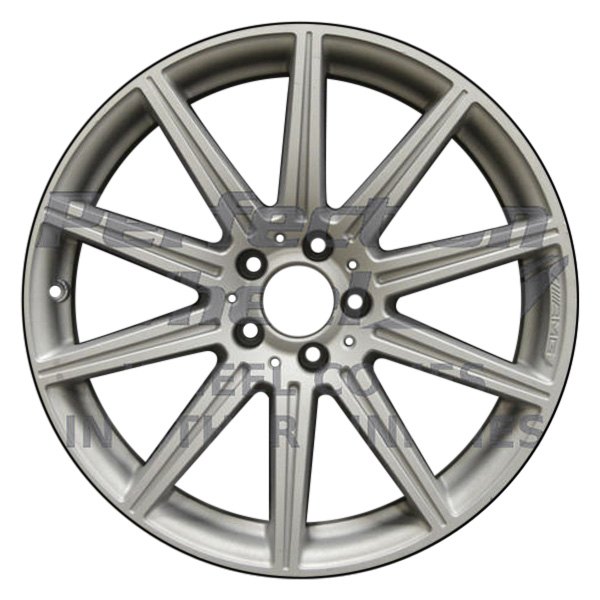Perfection Wheel® - 19 x 9.5 10 I-Spoke Medium Charcoal Machined Alloy Factory Wheel (Refinished)