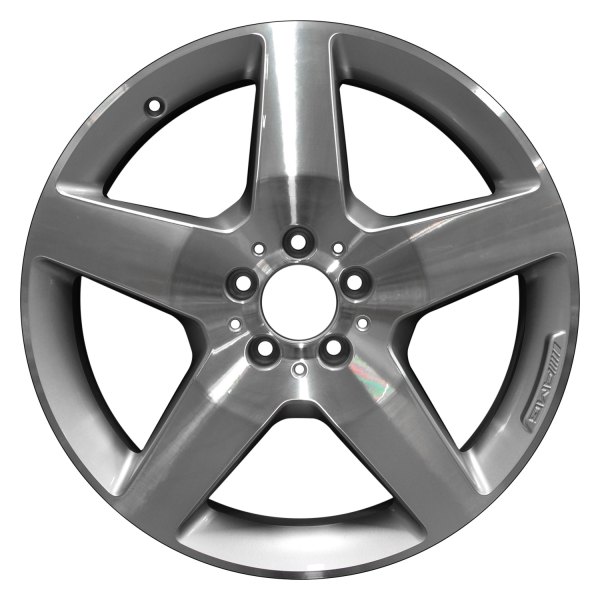Perfection Wheel® - 19 x 8.5 5-Spoke Fine Bright Silver Machined Alloy Factory Wheel (Refinished)
