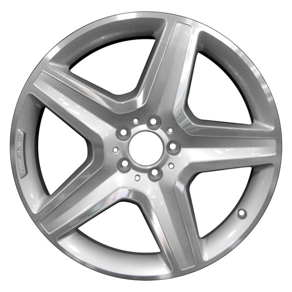 Perfection Wheel® - 20 x 9 5-Spoke Bright Fine Metallic Silver Machined Alloy Factory Wheel (Refinished)