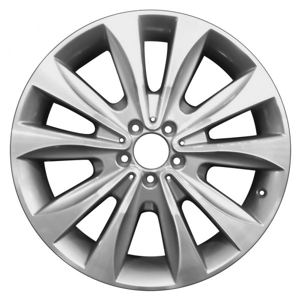 Perfection Wheel® - 20 x 8.5 5 V-Spoke Medium Charcoal Machined Alloy Factory Wheel (Refinished)