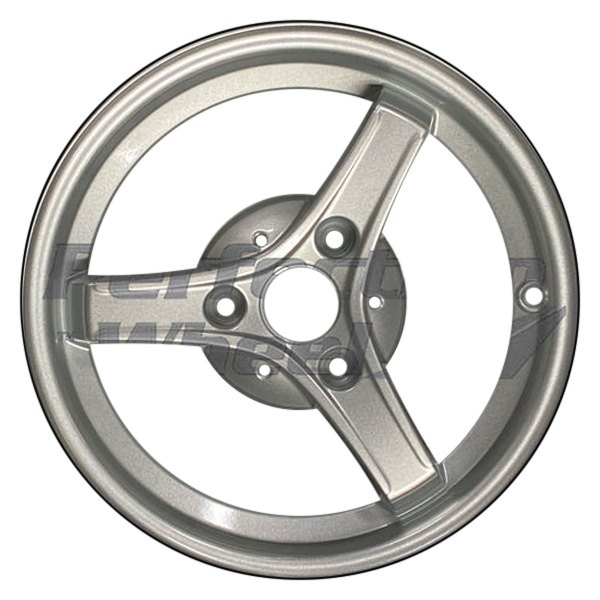 Perfection Wheel® - 15 x 5 3 I-Spoke Sparkle Silver Full Face Alloy Factory Wheel (Refinished)