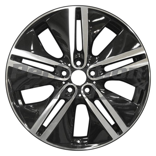Perfection Wheel® - 20 x 5.5 5 V-Spoke Gloss Black Machined PIB Alloy Factory Wheel (Refinished)