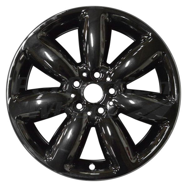 Perfection Wheel® - 18 x 8 7 I-Spoke Black Full Face PIB Alloy Factory Wheel (Refinished)