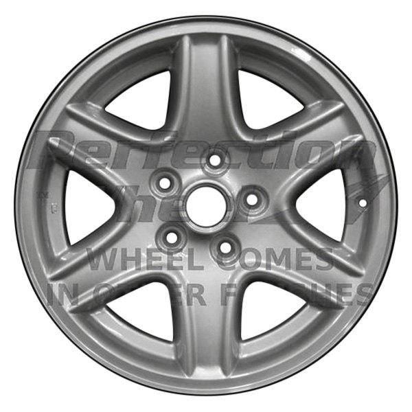 Perfection Wheel® - 16 x 7 6 I-Spoke Metallic Charcoal Flange Cut Alloy Factory Wheel (Refinished)