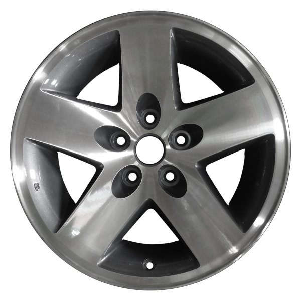 Perfection Wheel® - 16 x 8 5-Spoke Medium Charcoal Machined Alloy Factory Wheel (Refinished)