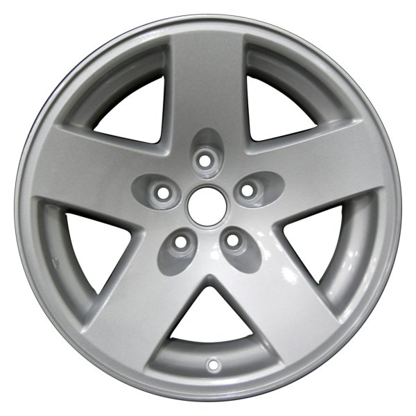 Perfection Wheel® - 16 x 8 5-Spoke Sparkle Silver Full Face Alloy Factory Wheel (Refinished)